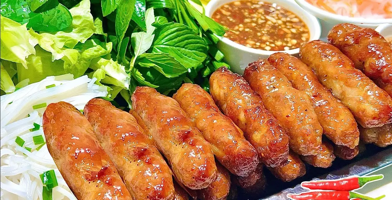 Nem nướng thêm ( 1 cái) - 14.000 ₫ tại Bún Thịt Nướng & Bún Thịt Xào - Hòa Bình