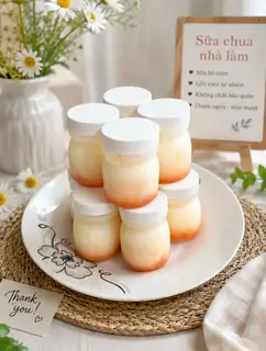 Hình ảnh Sữa chua hủ vị xoài