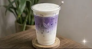 Hình ảnh Khoai môn latte kem muối
