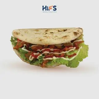 Hình ảnh Pizza Kẹp Gà Cay