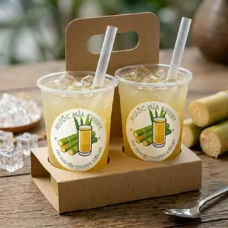 Hình ảnh Combo 2 ly Mía