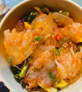 Hình ảnh chân sứa sốt Thái 