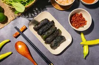 Hình ảnh chả lá lốt thêm