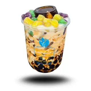 Hình ảnh Combo 2 [Thạch Phô Mai, Khoai Dẻo, Trân Châu Đen]