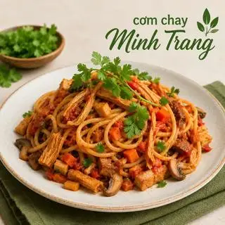 Mì spaghetti - 39.000 ₫ tại Cơm Chay Minh Trang - Trường Sa