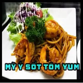 Mỳ Ý sốt tomyum - 88.000 ₫ tại Bliss Bistro - Món Ăn Âu Á Giá Việt - Trần Quý Khoách