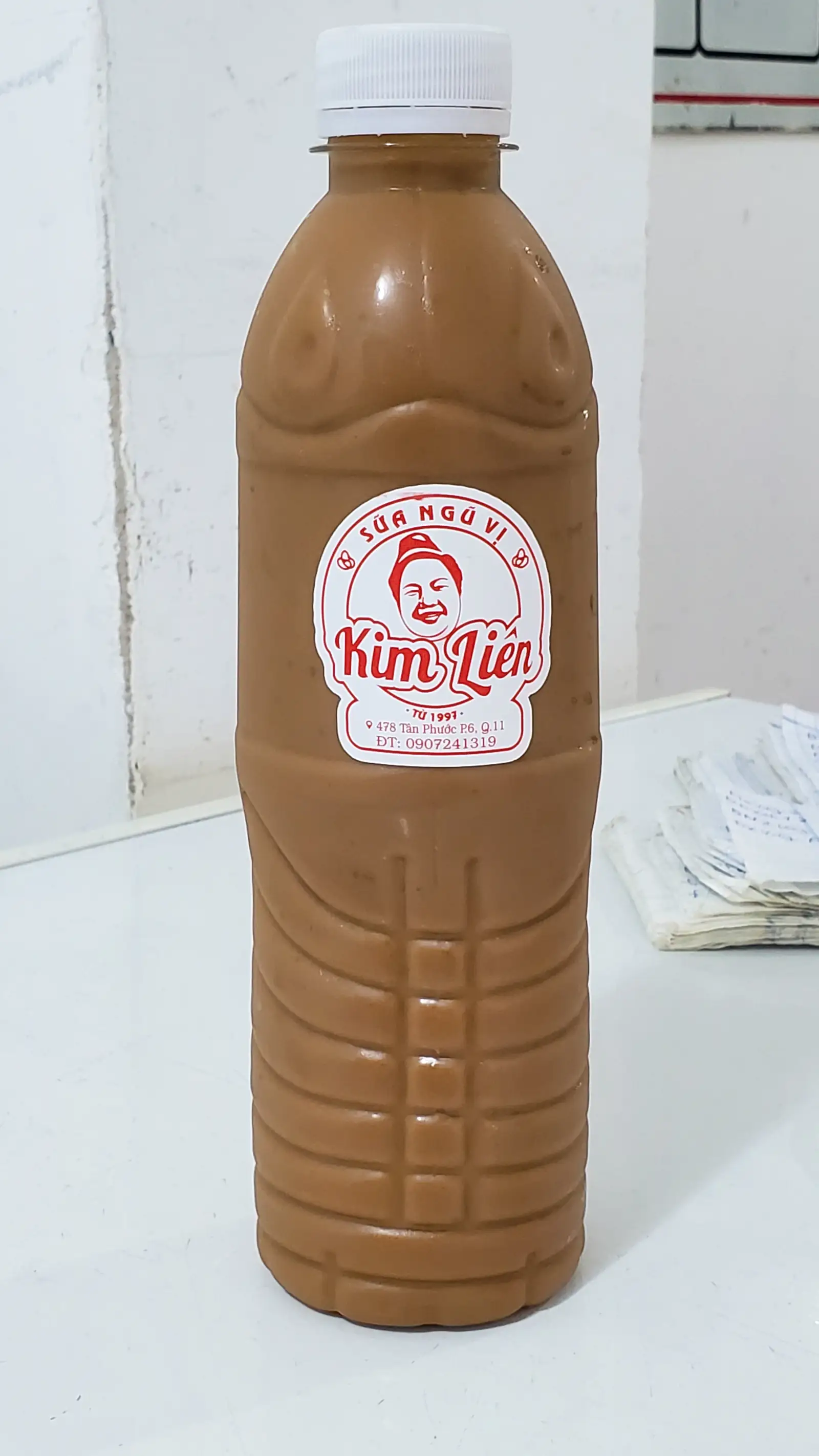 Sữa đậu phộng không đường - 35.000 ₫ tại Sữa Ngũ Vị Kim Liên - Tân Phước
