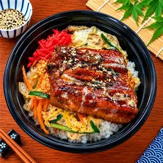 Hình ảnh Cơm Lươn Nướng Phủ Trứng