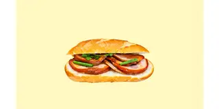 Hình ảnh Bánh Mì Thịt Cuộn
