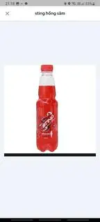 sting hồng sâm ướp lạnh - 13.000 ₫ tại Hoàng Long - Bánh Mì Hà Nội - Lê Hồng Phong