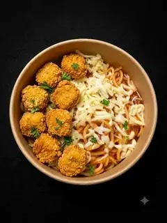Hình ảnh Mì Ý Gà Viên ( Spaghetti )