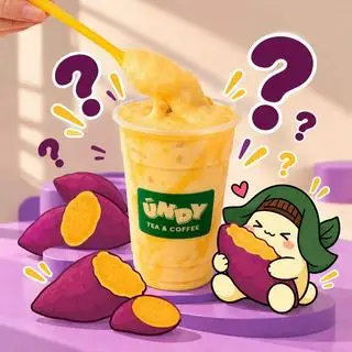 Hình ảnh Trà sữa khoai lang trứng muối