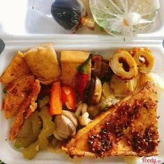 Cơm Chay Đậu Hủ Chiên Sả - 35.000 ₫ tại Quán Chay Diệu Hiền - Bông Sao