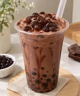 Hình ảnh Cacao sữa trân châu đen, 1 lít