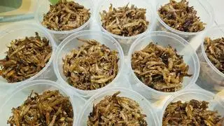 Hình ảnh Cá cơm rim chua ngọt