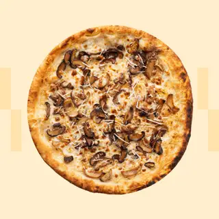 Hình ảnh Pizza 3 Loại Nấm Xốt Truffle