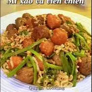 mỳ xào cá viên chiên mắm tỏi  - 58.000 ₫ tại Cá Viên Chiên & Bắp Xào 24h - Nguyễn Hữu Dật