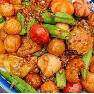 Hình ảnh Cá viên chiên sốt bơ tỏi