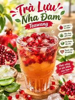Hình ảnh Trà lựu nha đam