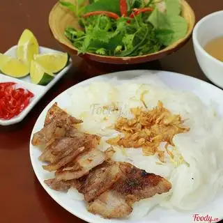 Hình ảnh Bánh Cuốn Mượt Thịt Nướng