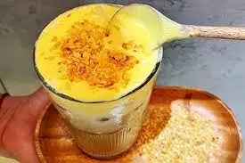Trà sữa kem trứng nướng - 25.000 ₫ tại Bee Coffee & Food - Đường Số 61