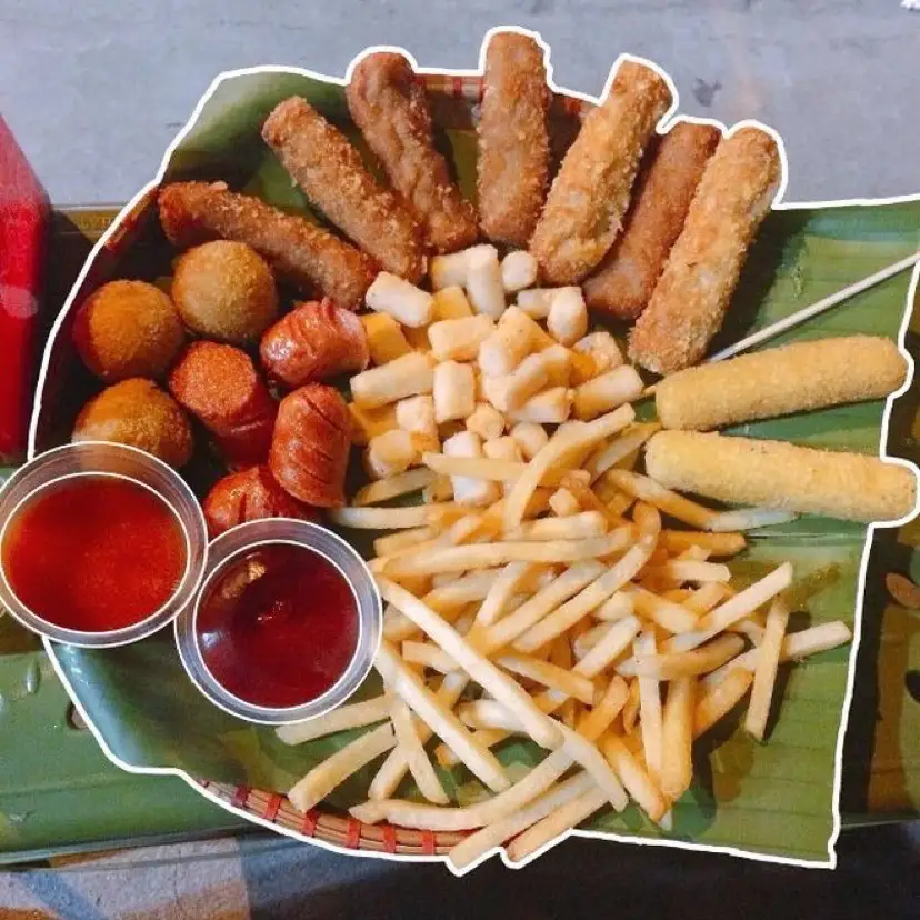 Hình ảnh combo ăn vặt A 