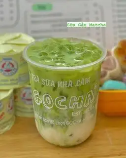 Matcha Sữa Gấu size M - 30.000 ₫ tại Trà Sữa Gocha - Bàu Cát
