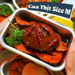 Cua Thịt Size (M) Sốt Tiêu Đen Hong Kong - 269.000 ₫ tại Crabi - Cua & Sốt Thăng Hoa - Thành Thái