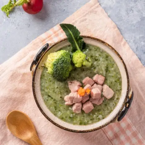 Hình ảnh Cháo Lạnh Giò Heo Hầm Táo Đỏ