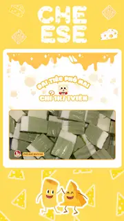 Hình ảnh Phô Mai Matcha (6 Viên)