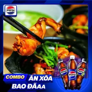 Combo Cháo ếch 1 con + Pepsi - 49.500 ₫ tại Geylang A Bảo - Cháo Ếch & Cơm Ếch - Chung cư Ngô Gia Tự