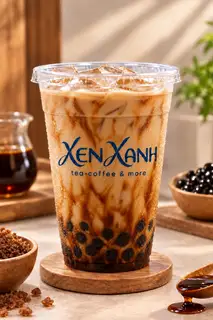 Hình ảnh Trà sữa đường đen - sẵn trân châu đen - L