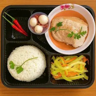 Cơm Thịt Luộc Cà Pháo Mắm Tôm - 59.000 ₫ tại Quán Nga - Cơm Văn Phòng