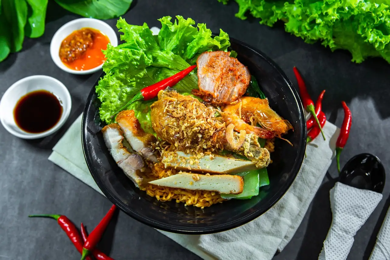 Mì Trộn Đặc Biệt - 95.000 ₫ tại Mì Trộn Sa Tế Huy Mập - Đường Số 10