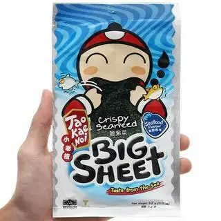 Hình ảnh Rong Biển TKN BIG SHEET Vị Hải Sản 3,2g