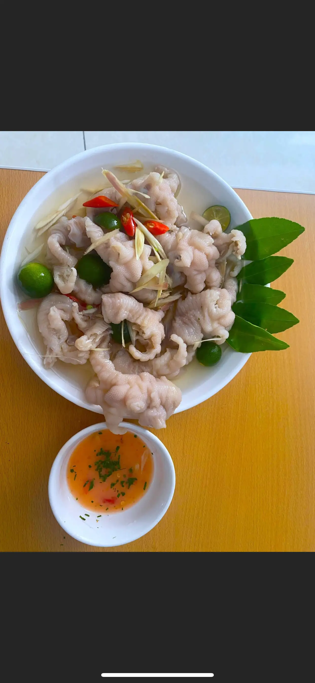 Hình ảnh Chân gà Sả tắc size Lớn