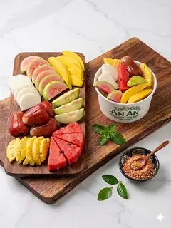 Set trái cây mix vị - giòn tan thanh mát - 57.000 ₫ tại Trái Cây Cắt Sẵn An An Fruits - Nguyễn Văn Lượng