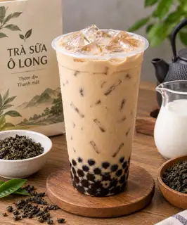 Hình ảnh trà sữa o lông