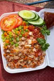 Cơm chiên Dương Châu - 50.000 ₫ tại A Cáo Cơm Gà Xối Mỡ - Hủ Tiếu Xào - Thái Phiên  