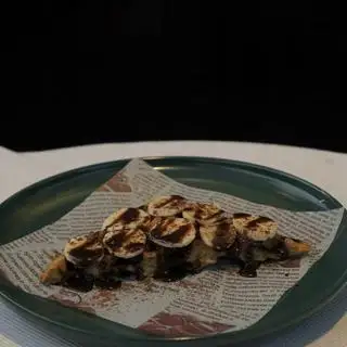 Hình ảnh Waffle Choco Chuối