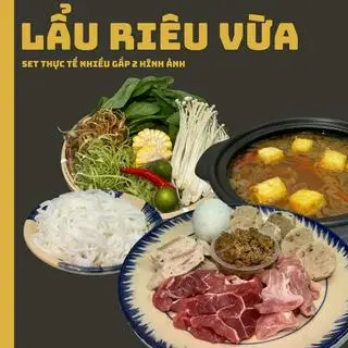 Lẩu riêu vừa - 369.000 ₫ tại Lẩu Riêu Cua Đồng & Bắp Bò Tơ Hà Nội - Bùi Đình Tuý