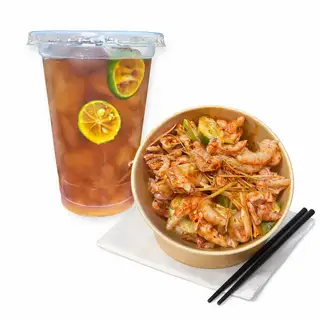 Chân gà Tứ Xuyên - nước - 80.000 ₫ tại A CAY FOOD - Mì Trộn, Bánh Tráng & Chân Gà - Trần Văn Quang