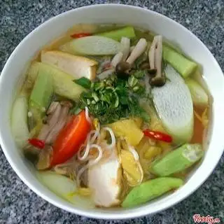 Canh Chua Chay - 20.000 ₫ tại Quán Chay Diệu Hiền - Bông Sao