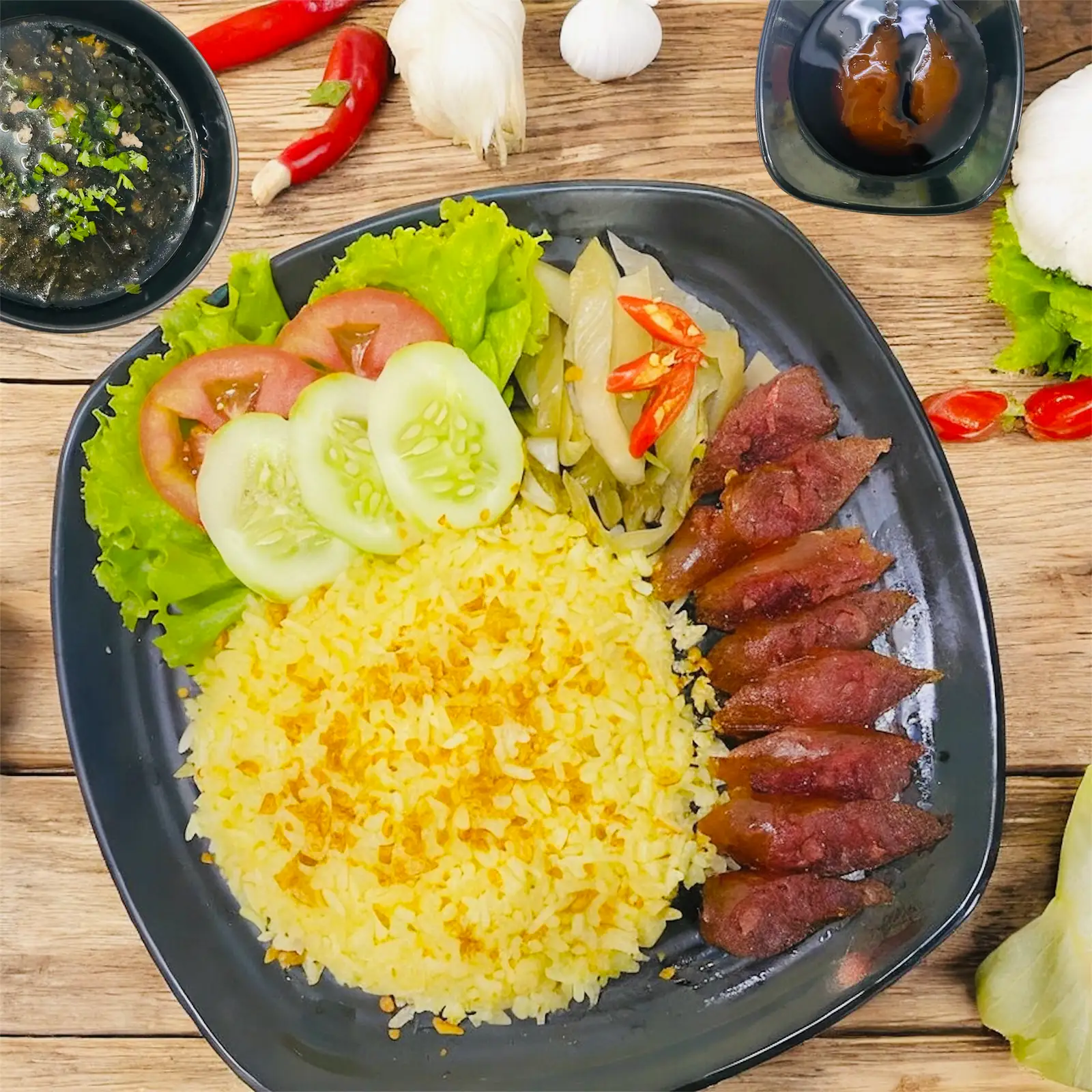 Hình ảnh Cơm Chiên Lạp Xưởng