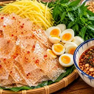 Hình ảnh Bánh tráng chấm 