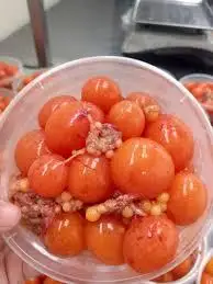 Trứng non bỏ lẩu - 75.000 ₫ tại Lẩu Gà Lá É Phú Yên - Nguyễn Văn Quá