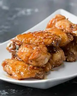 Hình ảnh Cánh gà chiên sốt BBQ