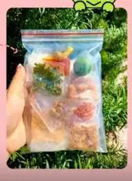 Hình ảnh bánh tráng dẻo hành phi ( có top mỡ )