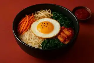 Hình ảnh Cơm Trộn Hàn Quốc Rau Củ Chay