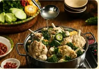 Hình ảnh Lẩu Khổ Qua Rừng Sườn Chìa Lớn